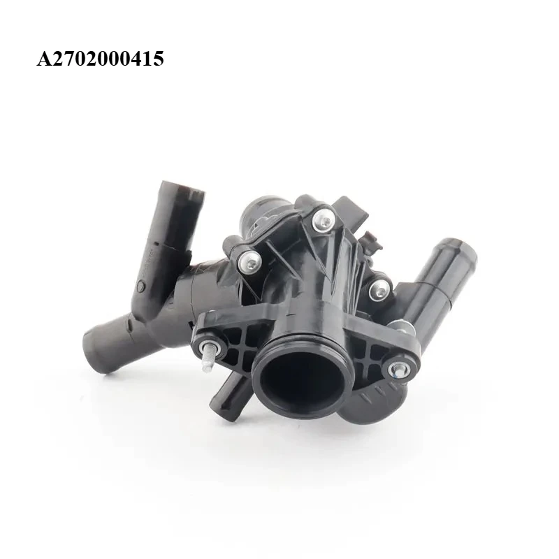 OE 2702000315 2702000415 2702000615 2702002200 Engine Coolant Thermostat Housing Assembly Fit Mercedes-Benz W176 CLA250 CLA45 AM