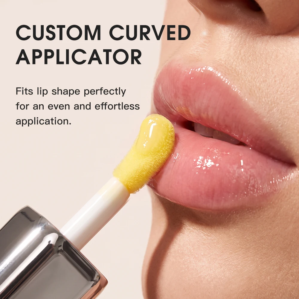 Lip Plumper Intense Strength Volumizing Lip Gloss Deep Hydrating Nourish Lip Lines Long Wearing High Shine Glossy Finish Sexy Pl