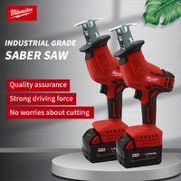 Milwaukee Electric Saw Cordless Multifunction Saw Metal Wood Cutting m18 Battery Saber Saw Portable 3000RPM Saber Saw Power Tool