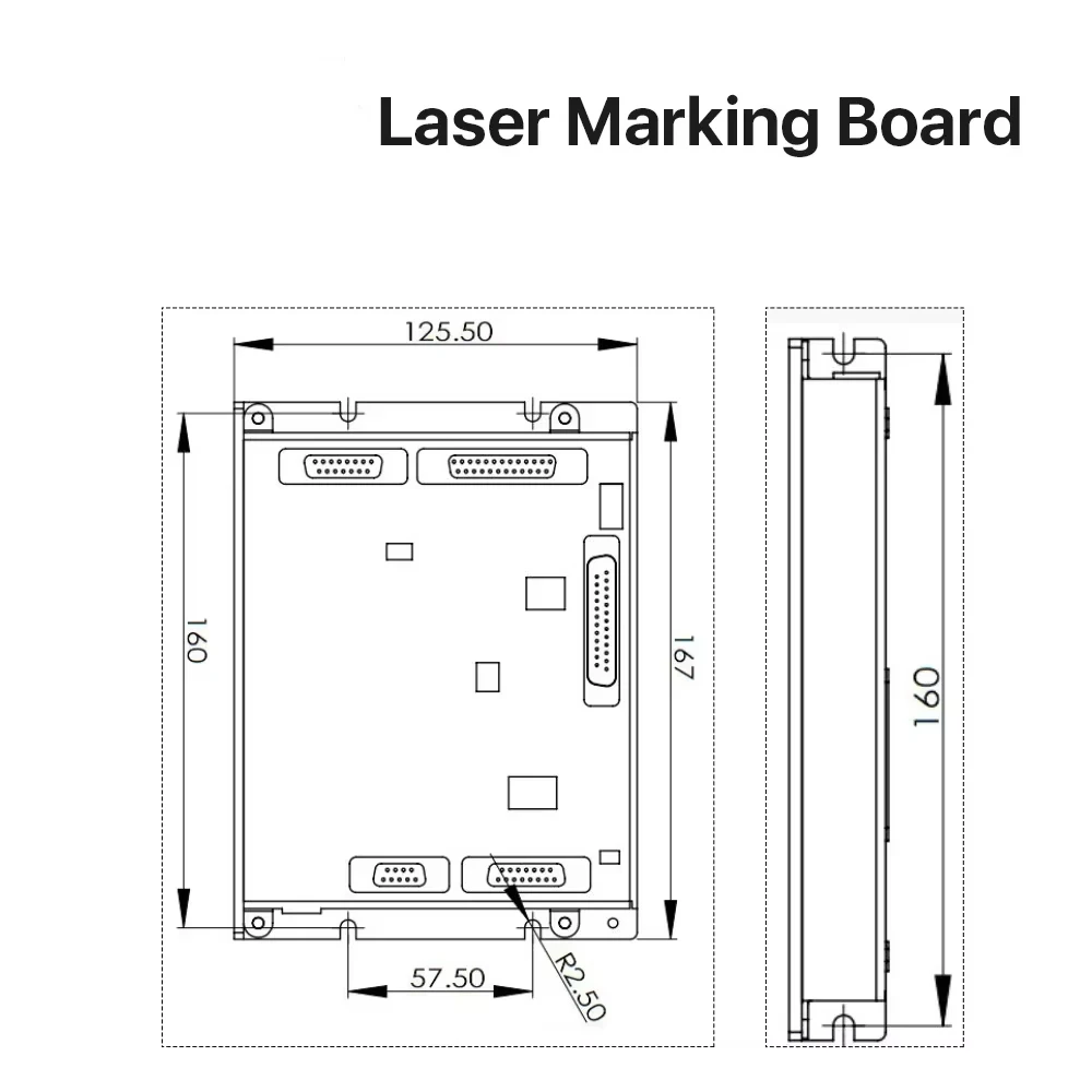 JCZ Laser Marking Machine Controller Card para Fibra e CO2 Marking Machine, FBLMCB-V4, SZLMCB-V4, SPILMCB-V4