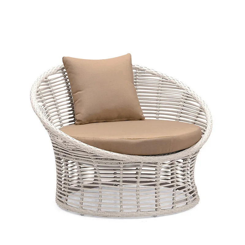 

✗x Outdoor sunroom, courtyard garden, rattan woven leisure tea table, three piece suite room*
