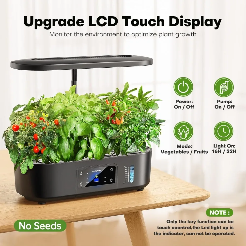 12-Pod Indoor Hydroponic Garde - огляд і ціна Indoor Herb Garden