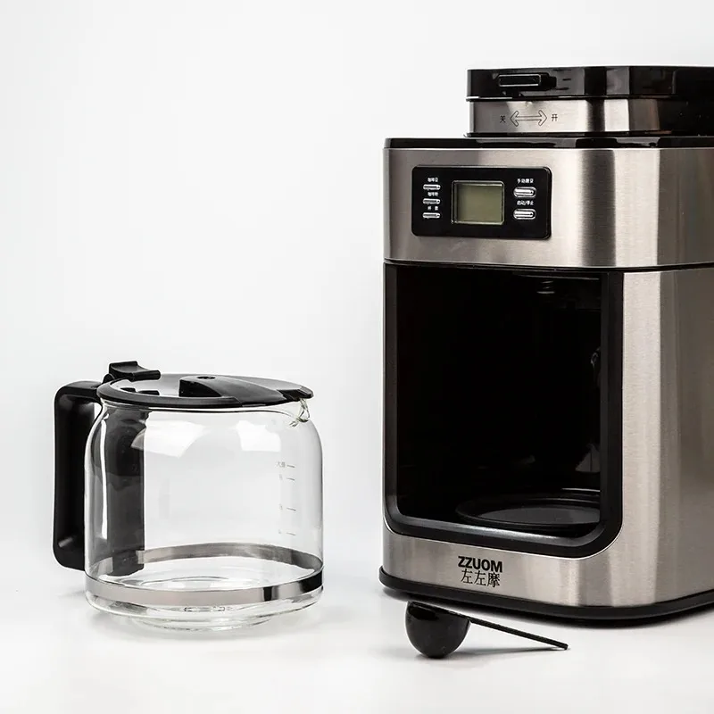 Fotografia 5: Máquina de Café DIVEDEER com Função de Moagem, Café Moído Instantâneo, Função de Preparo para Café Americano