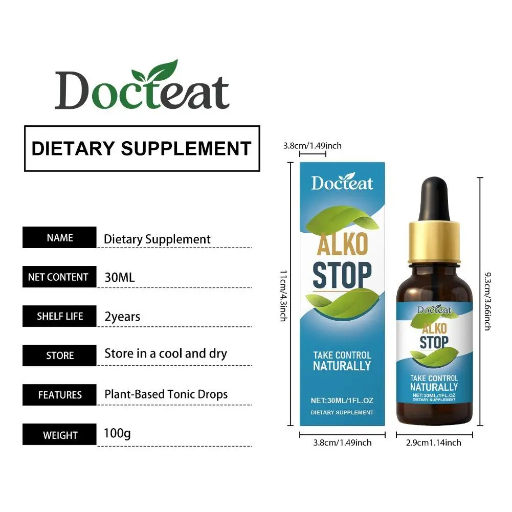 Natural Care Drops Enriched with Plant-Based Ingredients like Motherwort Relieve Physical Discomfort