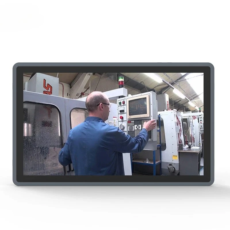18.5 Inch Open Frame Wall Mount IPC Industrial PC IP65 Waterproof Fanless With 1920x1080 Resolution Touch Screen Embedded Stock