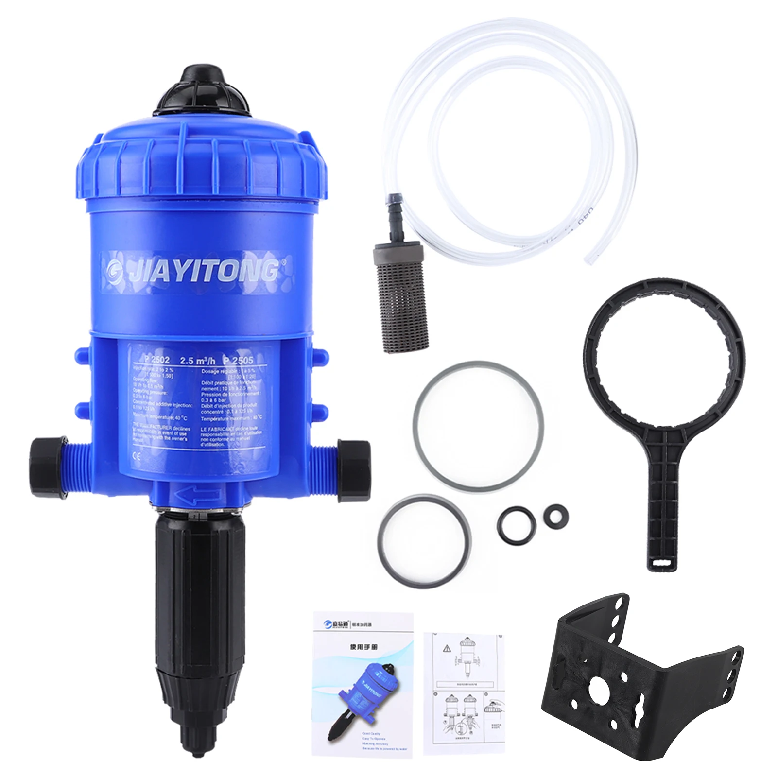 Automatic Fertilizer Injector Automatic Dosing Device Irrigation Injector Powered by Water Dosing Pump for Garden Gardening Tool