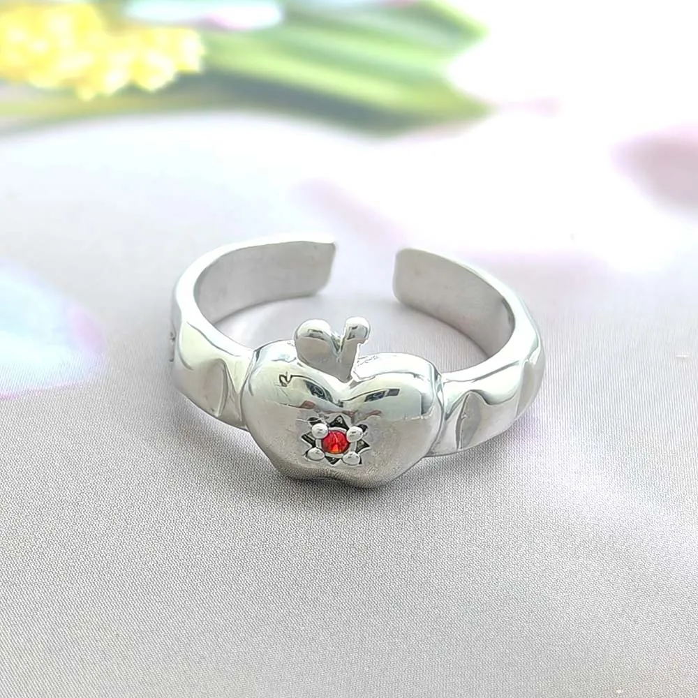 

Game Love and Deepspace Apple Ring Kujo Jotaro Cosplay Unisex Adjustable Rings Accessories Gift