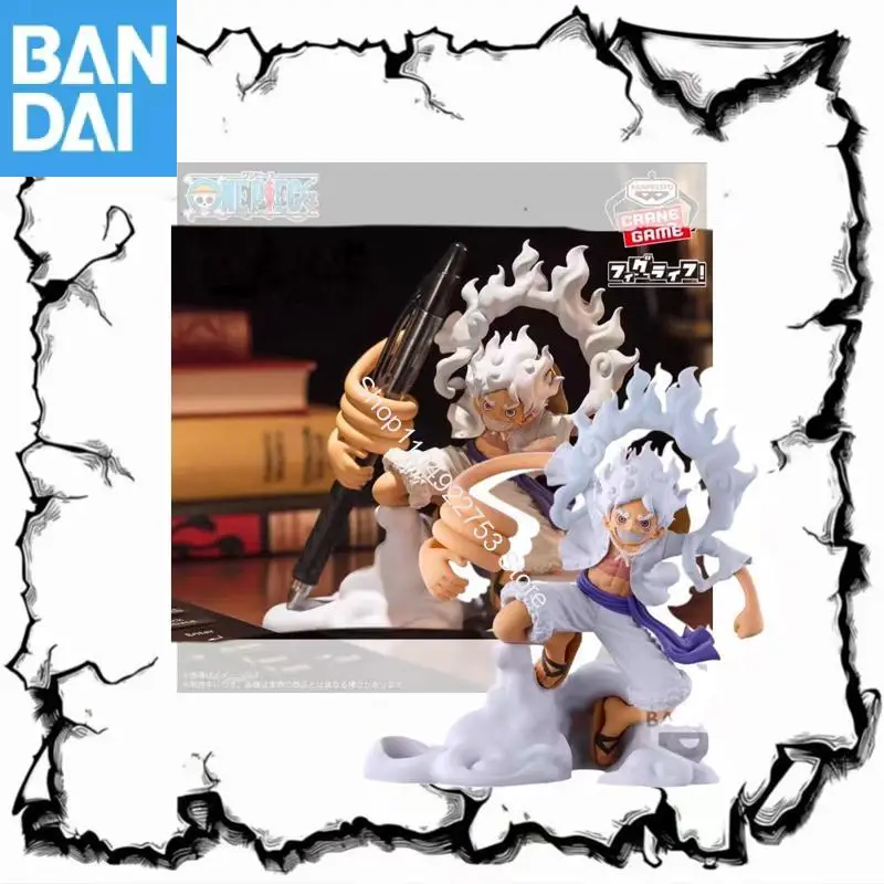 بانداي نامكو بانبريستو قطعة واحدة FigLife D 5 Vol1 Monkey D Luffy 25th حامل قلم سطح المكتب زخرفة في المخزون هدية مهرجان حقيقية