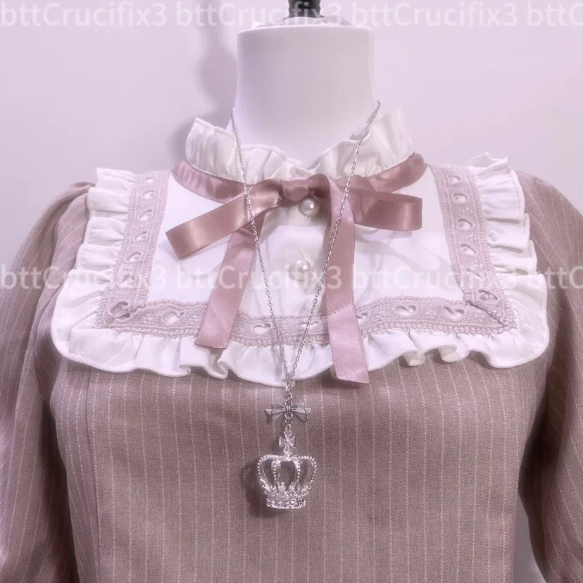 الأصلي اليدوية تاج صغير قلادة الثقافة الفرعية INS مجوهرات اكسسوارات من البر الرئيسى للصين مخزون AE صغير الحجم #1