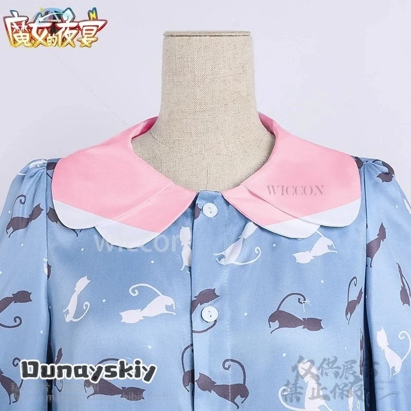 

3,k;6\g/CosplayAnime Galgame OF THE WITCH Cosplay Ayachi Nene Costume Summer Japanese Cartoon Sleep Dress Home Sleepshirk;6,y'9\