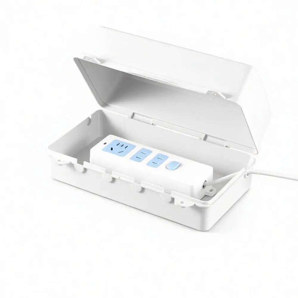 Weatherproof Outdoor Socket Guard Waterproof Box Power Strip Cover Protector For Garden Terrace Rainproof Shield