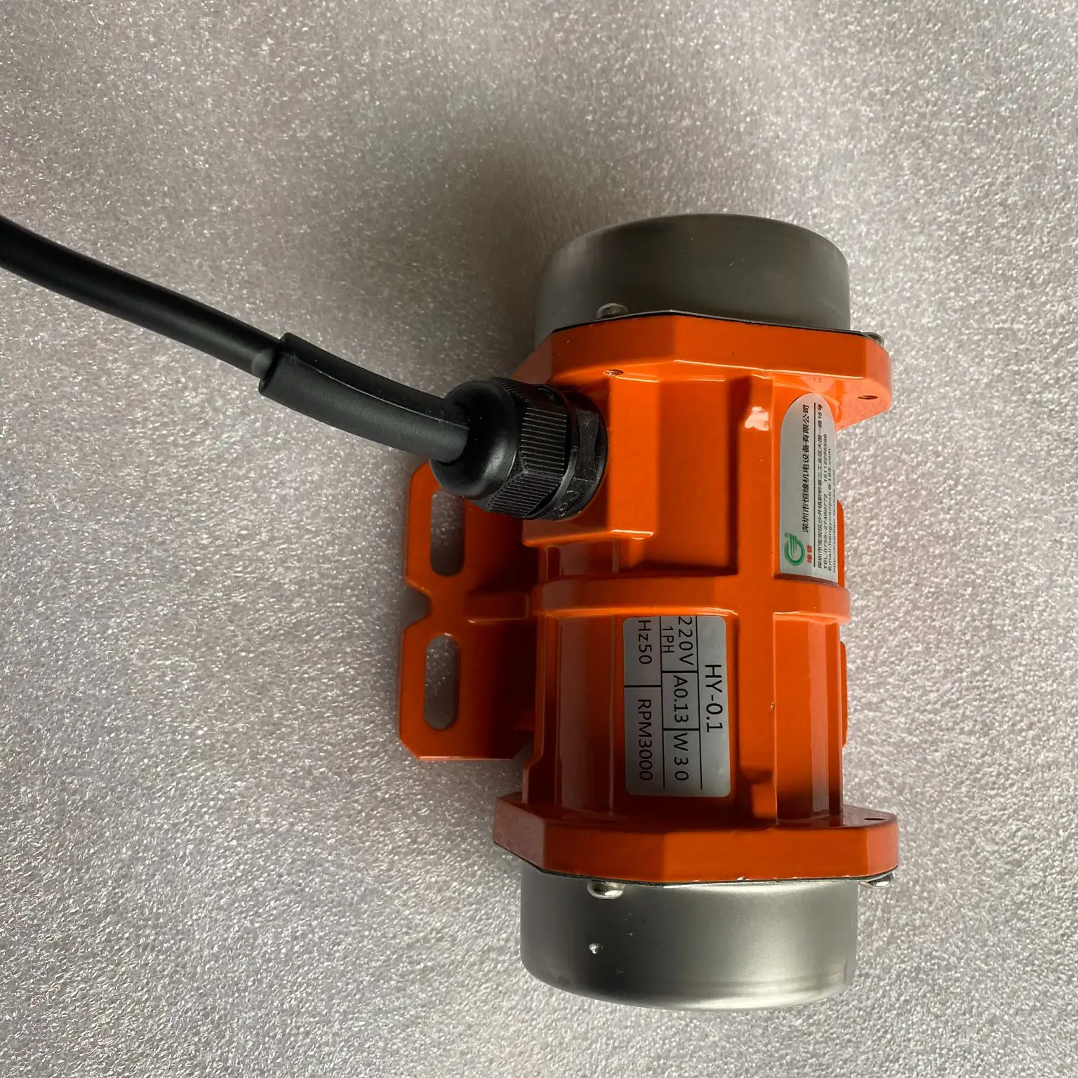 AC Vibration Motor Aluminum Alloy Concrete Vibrator 80W-100W Single-phase Three-phase Adjustable Speed 110V 220V 380V Vibrator