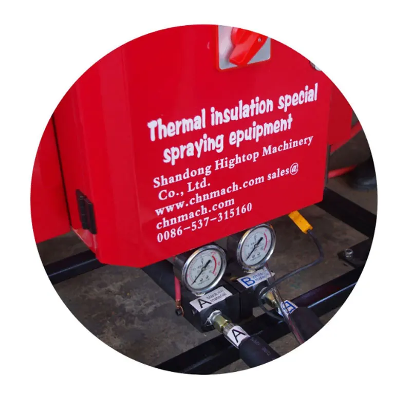 Petite machine de pulvérisation d'isolation de mousse de polyéther d'unité centrale de haute qualité directe d'usine