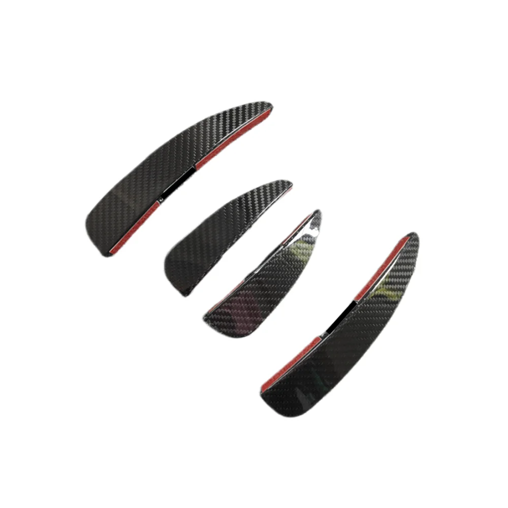 Used for the new Audi R8 V10  carbon fiber CAP style front bumper splitter duckwing body kit