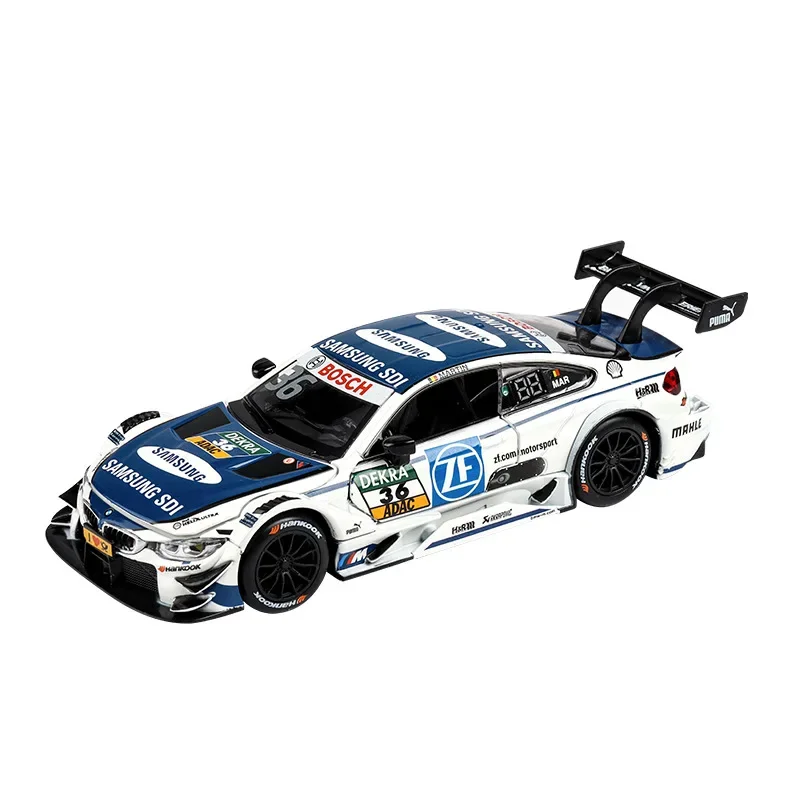 Audi R8-coche extraíble a escala 1:32, modelo fundido a presión de aleación, juguete para regalo con efecto de sonido ligero, regalo navideño