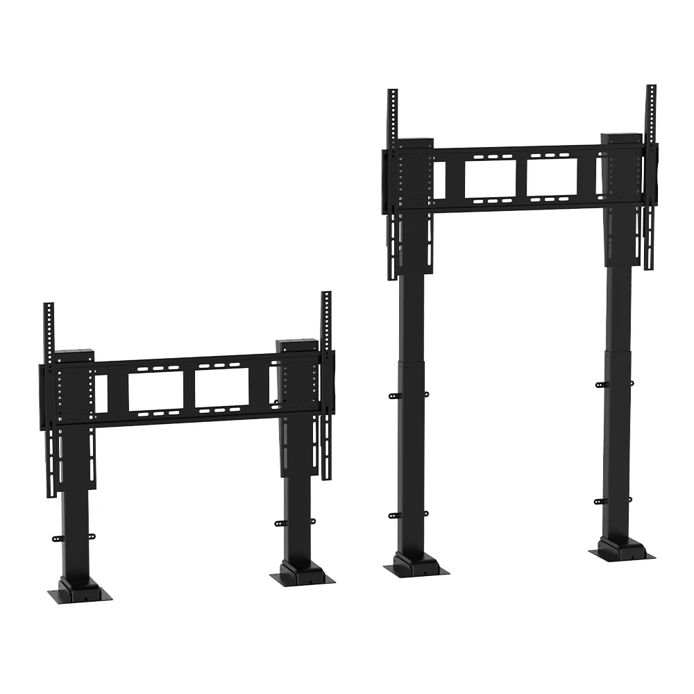 STLF Motorized TV Lift for 32 to 70 Inch Height Adjustable TV Stand and Floor Mount with Remote Control Automatic Lift TV Bracke