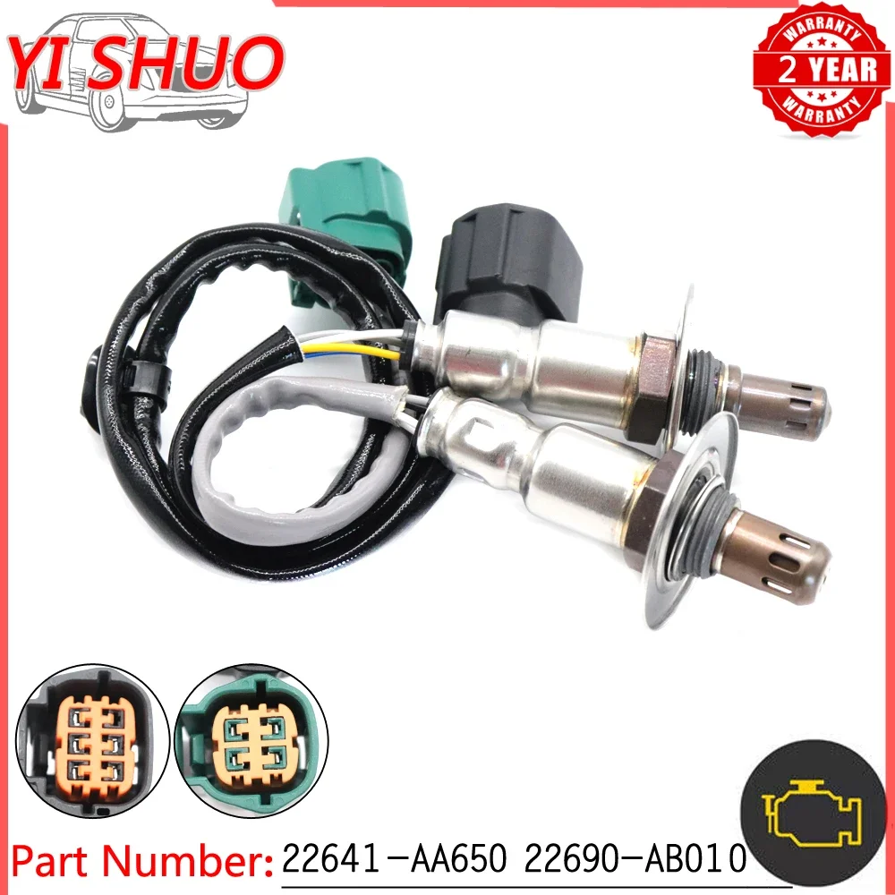 

Car Upstream Downstream Front Rear Air Fuel Ratio Lambda O2 Oxygen Sensor 22641-AA650 22690-AB010 For Subaru WRX Forest 2.0 H4