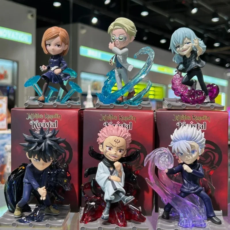 

Jujutsu Kaisen Blind Box Satoru Gojon Itadori Yuji Action Doll Cute Fushiguro Megumi Kugisaki Nobara Doll Anime Figure Toys Gift