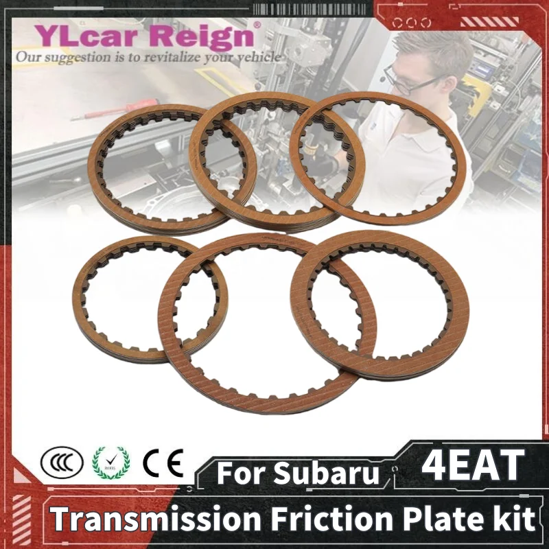 

4EAT Automatic Transmission Clutch Friction Plate kit Discs For Subaru Baja Dex Forester Impreza Legacy Wagon Outback/Saab