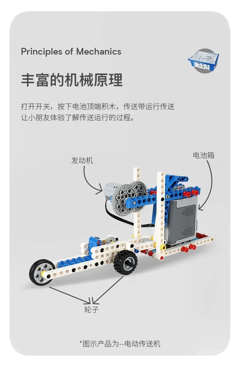 9686 piezas de alta tecnología piezas MOC multitecnología estudiantes de escuela educativa aprendizaje de bloques de construcción función de potencia conjunto para niños