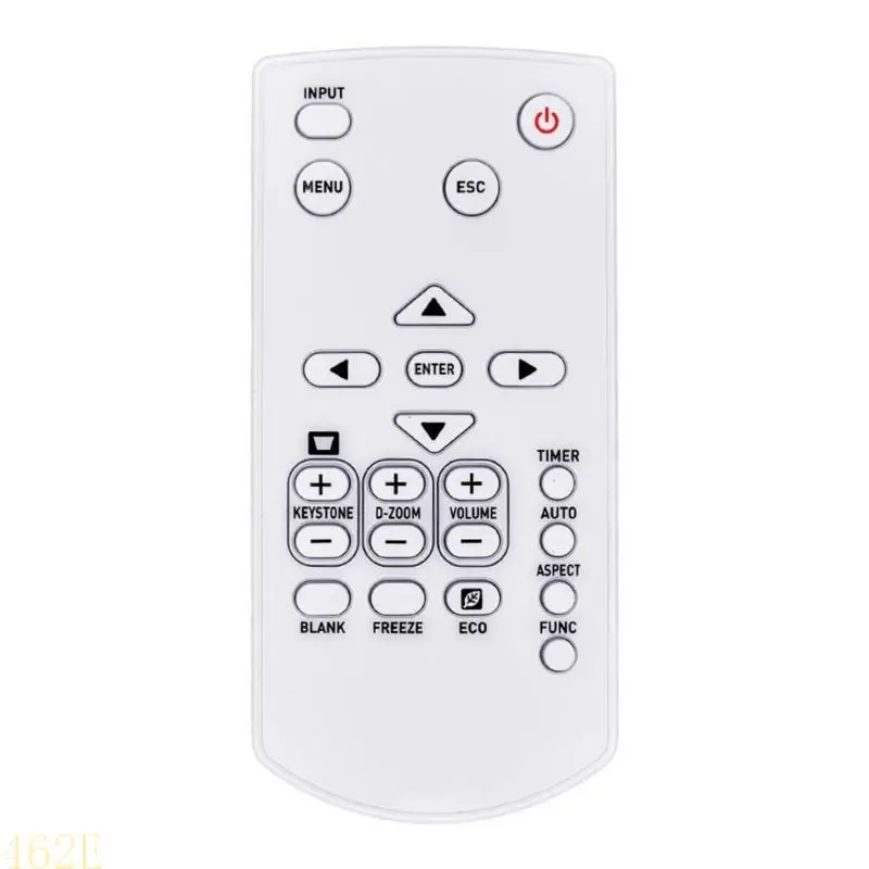 

462E User Friendly ABS Remotes Control for Projectors YT140 YT151 XJV1 XJV2 Not Require Setups Sensitive Remotes Controller