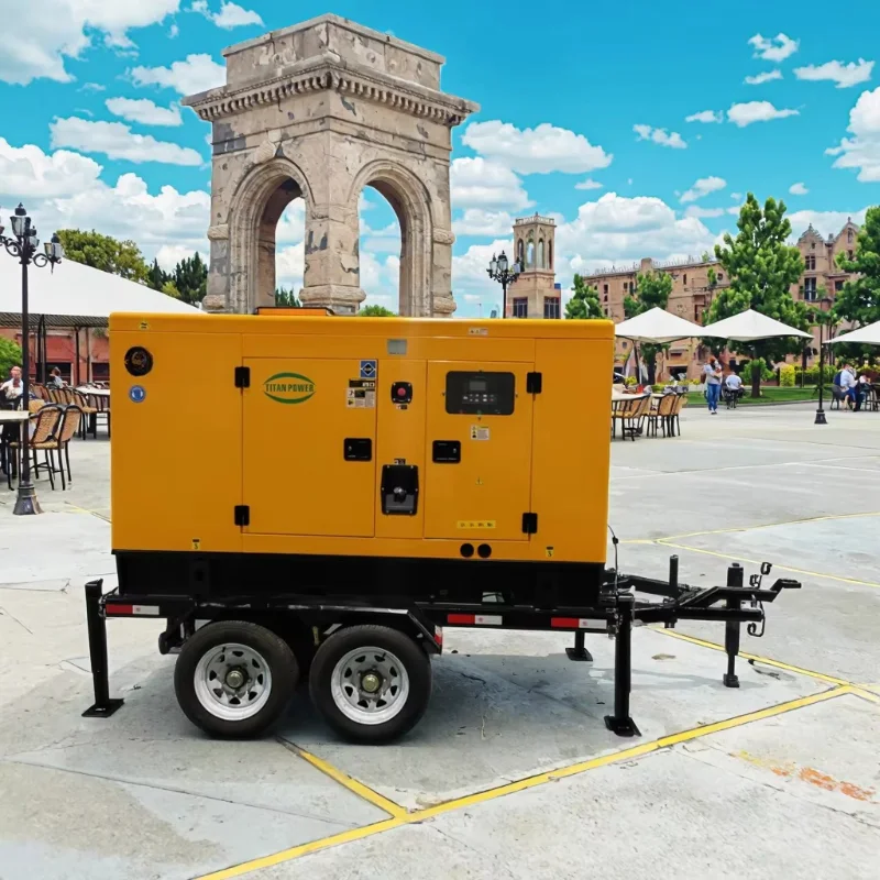 Customized 10KW 20KW 25KVA 30KVA 50KVA 75KVA 100KVA 120KVA 150KVA Mobile Portable Silent Diesel Generators Inverter Generator