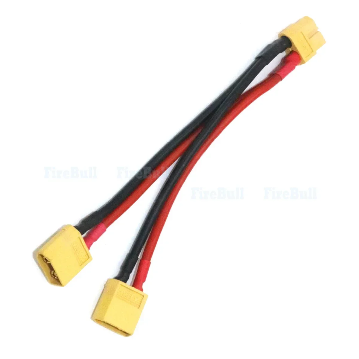 XT60 Parallel Battery Connector Male/Female Cable Dual Extension Y Splitter 14AWG Wire for RC Battery Motor Drone UAV