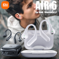 XIAOMI Air 6 Ear Hook Headphone TWS Bluetooth Earbuds Open Ear Wireless Headset For Sports Running HIFI Sound Earphone With Mic