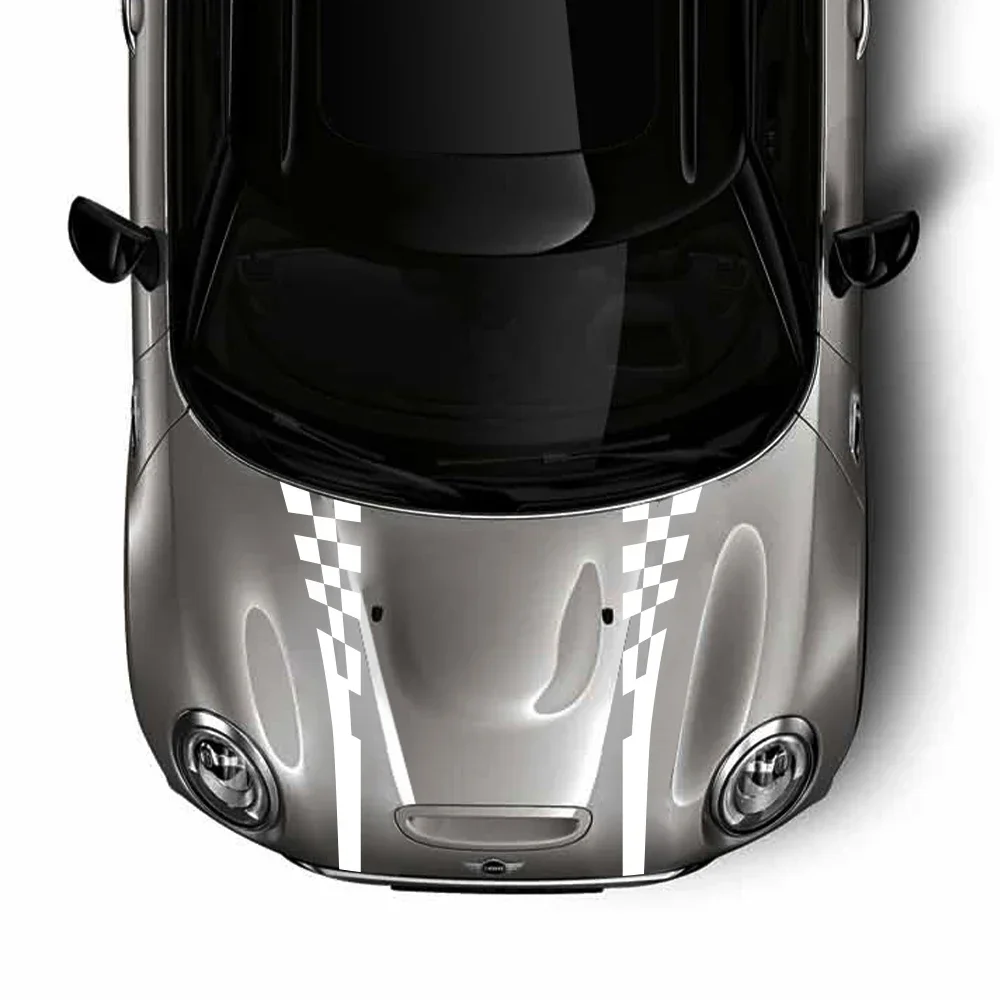 

Car Hood Sticker Vinyl Decor Decals For Mini Cooper S JCW Countryman F56 F55 F60 R56 R60 R61 R56 F54 Auto Styling Accessories