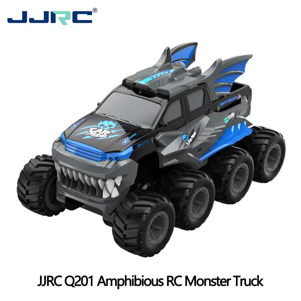 

JJRC Q201 2,4G беспроводной радиоуправляемый автомобиль трансграничный восьмиколесный восемь колес амфибия радиоуправляемый монстр-трак для любителей