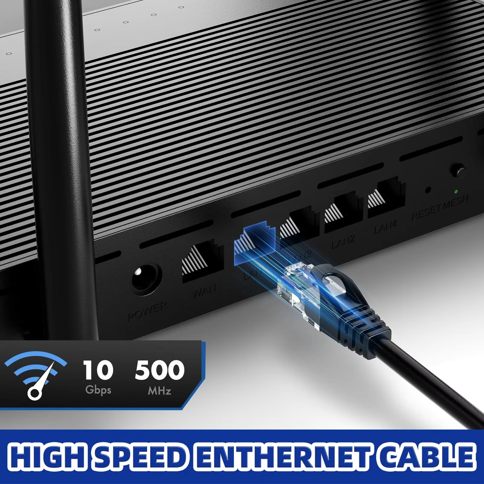 Kabel Ethernet CAT6 Rj45 UTP 1000Mbps Przewód Sieciowy LAN Kabel Internetowy do Routera Komputera — zdjęcie produktu 5