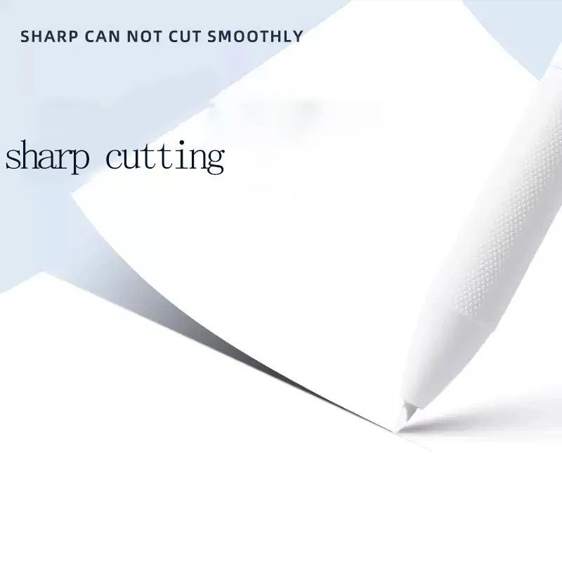 سكين قطع سيراميك عالي الجودة بزر ضغط من M&G، قاطع ورق لأجهزة الكمبيوتر المحمولة للطلاب، سكين ورق الحائط، سكين فتح العبوة #5