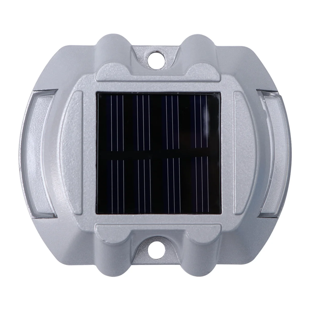 Solar Road Anti-Pressure Waterproof Buried Light Blue LED Lamp Outdoor Yard Lamp for Pathway Sidewalk Driveway Garden
