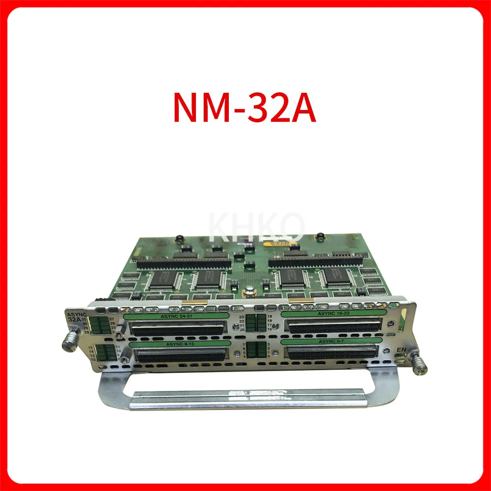 Original 32 Port Asynchronous Module for CISCO ASYNC Console Network Module 32-Port Asynchronous/Async Acess Server NM-32A