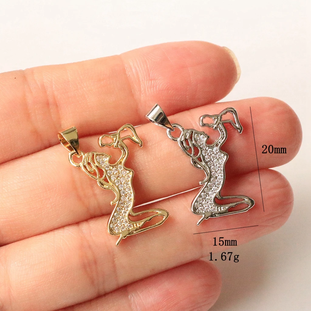 

6PCS-20*15mm Gold /Silver color Mother's Day Mama Pendant handmade earrings Necklace charms jewelry accessories wholesale