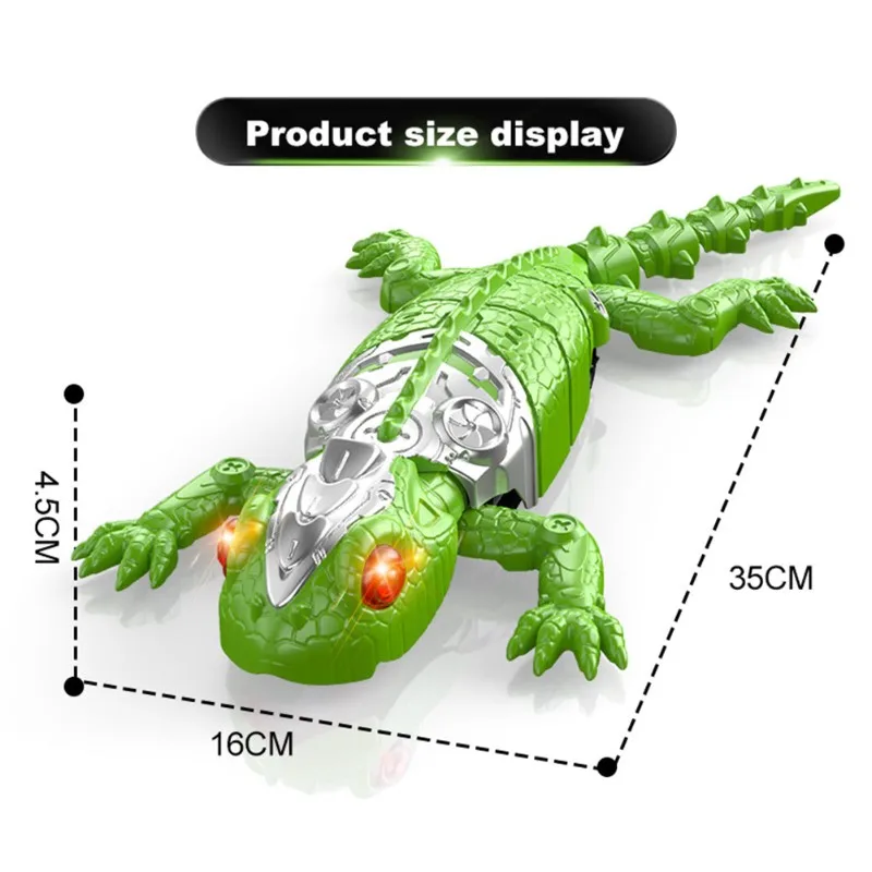 Op afstand bestuurbare muurklimmende hagedis, vloerplafond kruiprobot Gecko muurcrawler elektrische RC auto