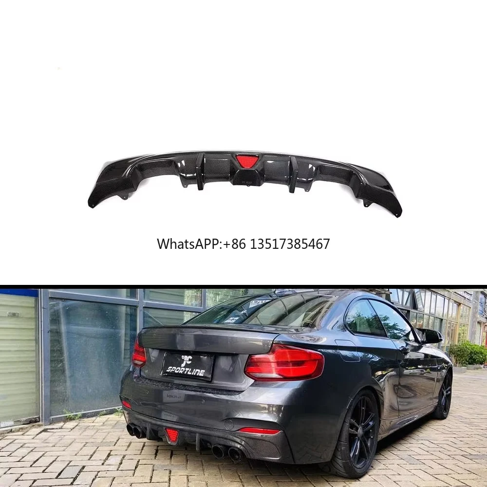 

Carbon Fiber Rear Diffuser for BMW 2 Series F22 M-SPORT Coupe 2-Door 2014-2019