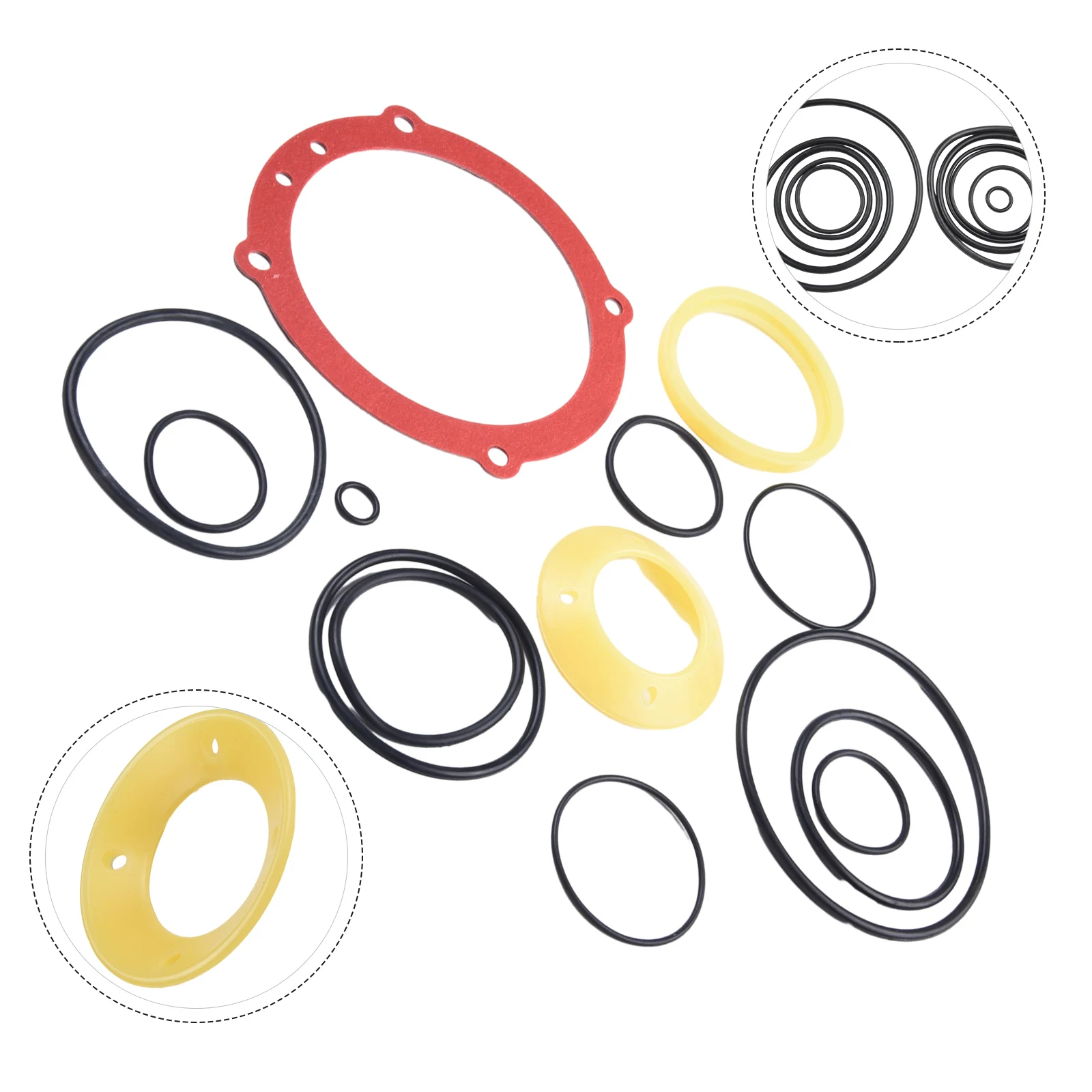 1 ชุด 402011 501001 500407 Rebuild Kit O-Ring ชุดซ่อมสําหรับ Paslode F350S & F250S กรอบ Nailer เครื่องมืออุปกรณ์เสริม