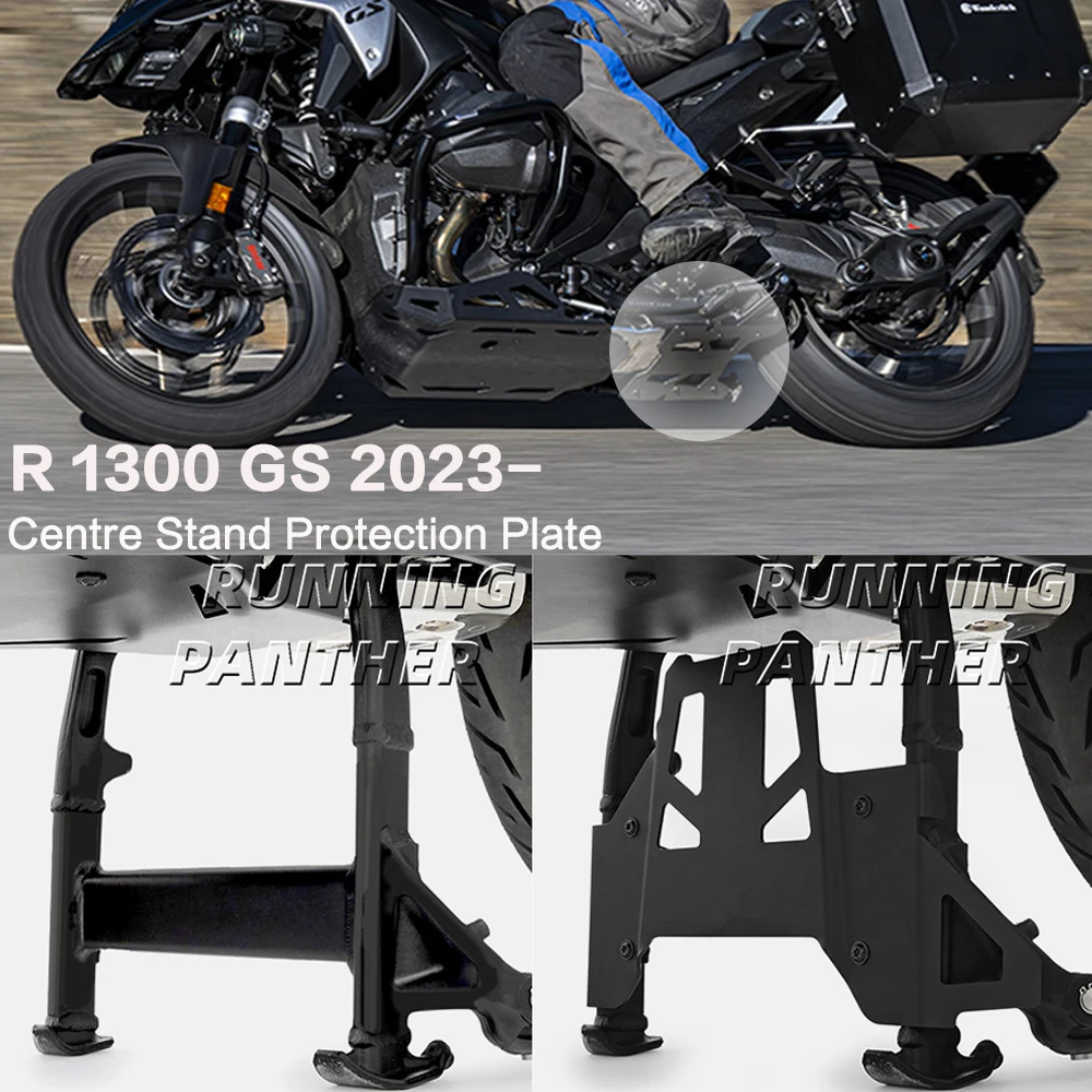 Przedłużenie osłony silnika motocykla Nowa płyta ochronna stojaka środkowego do BMW R1300GS R1300 GS R1300 GS r1300gs 2023 2024