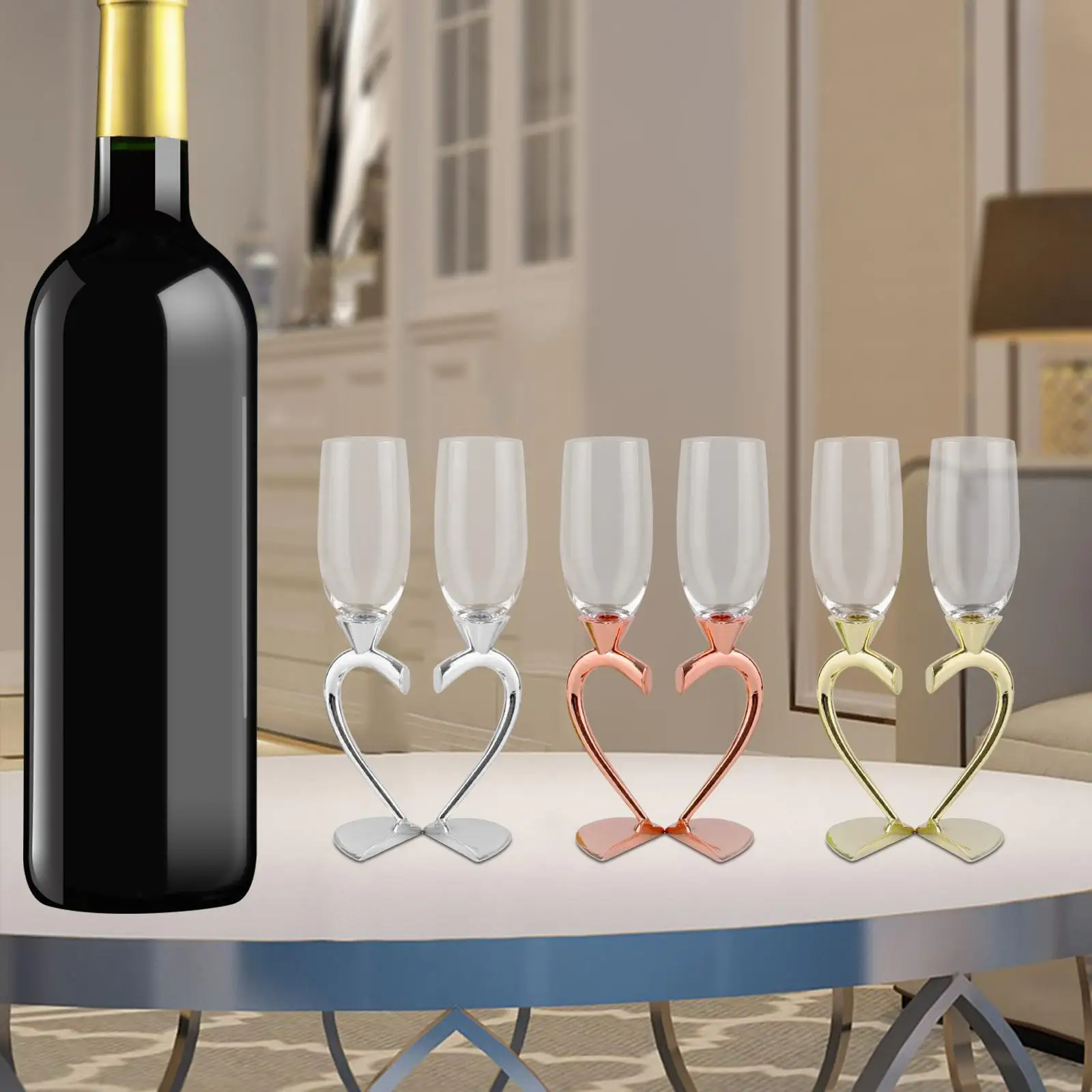 

Novelty Beverage Cups, Heart Shaped Glass Cups for Celebrations, , Parties,