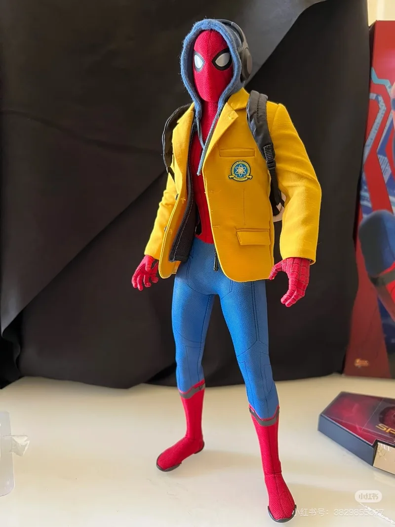 1/6 Ht Hottoys Mms425 Mms426 Spiderman Action Figure Back To School Season Ht Spiderman Mms552 Technology Battle Luxury Toy Gift