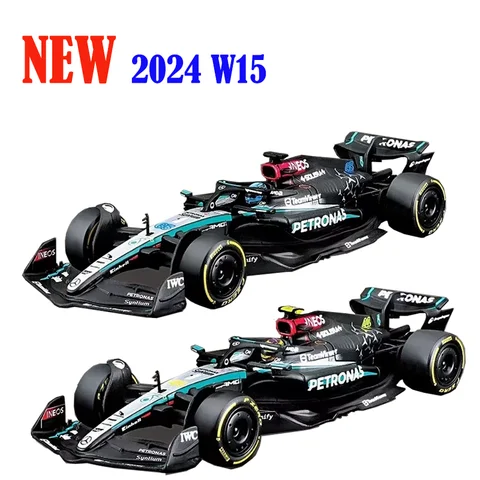 Bburago 1:43 W15 Mercedes-AMG F1 Team Formula Die Cast Car Model Competition vehicles Model Car Racing Toys 44# Hamilton