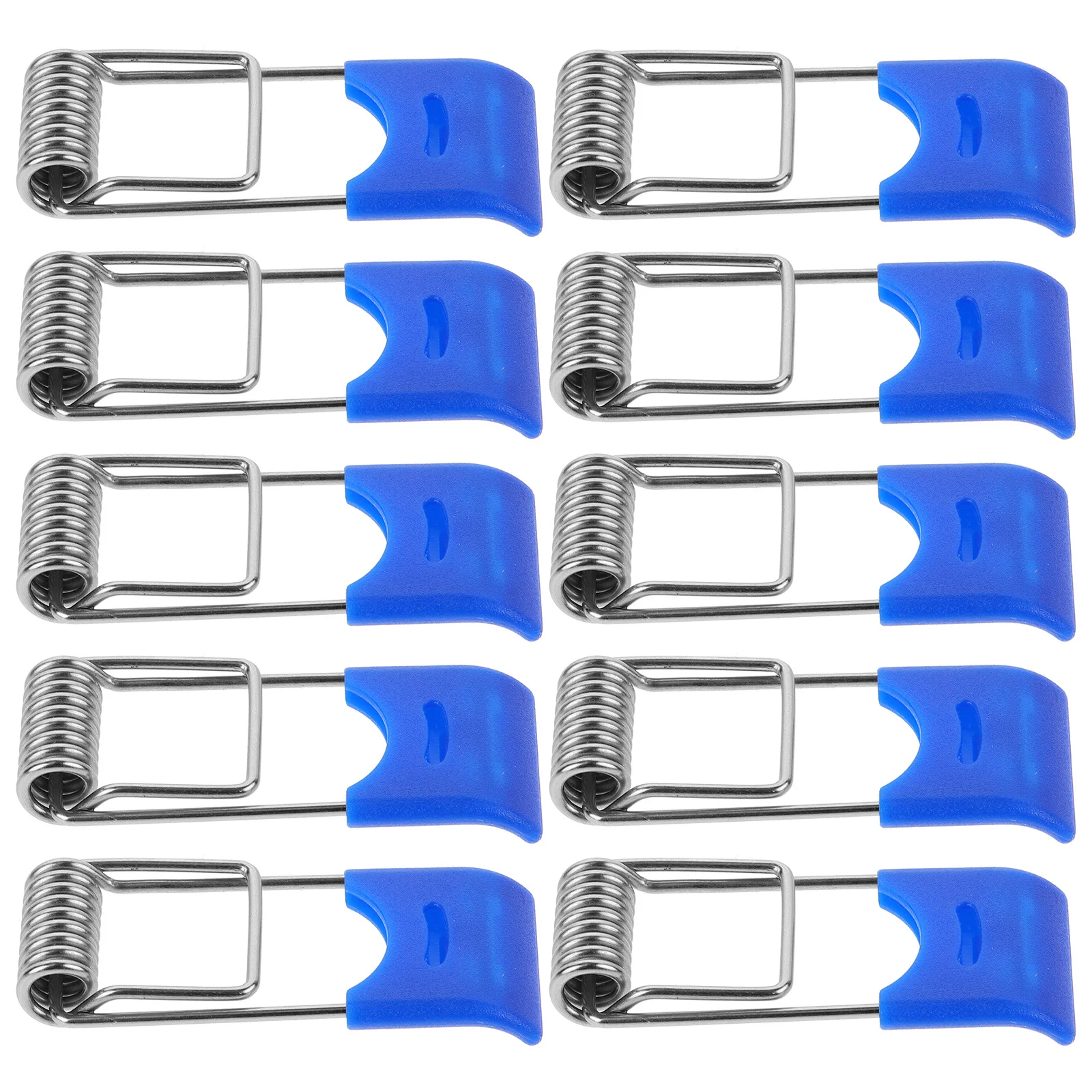 100Pcs Panel Light Spring Clip Solid Material Recessed Light Retaining Clamp Downlight Fixing Retrofit Clamp Lamp Accessories