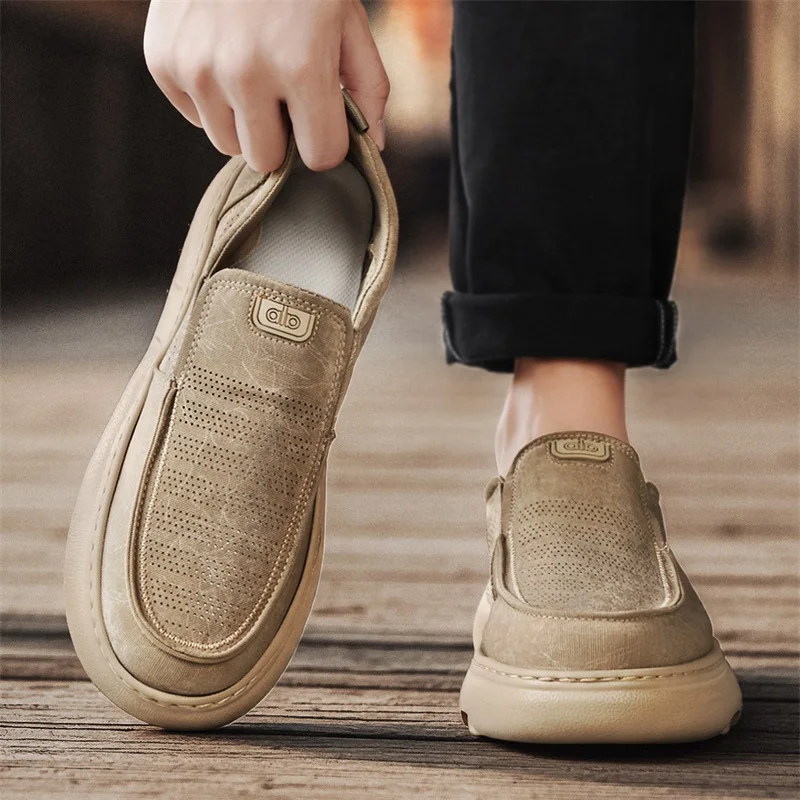 Herren Slipper Für Alltag Und Business Im Bequemen Design_voghion.com