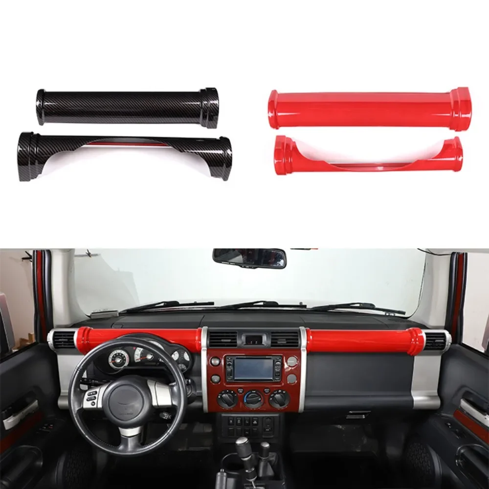 

LHD ABS Car Center Console Dashboard Trim Cover For Toyota FJ Cruiser 2007-2021 Interior Modified Car Accessories