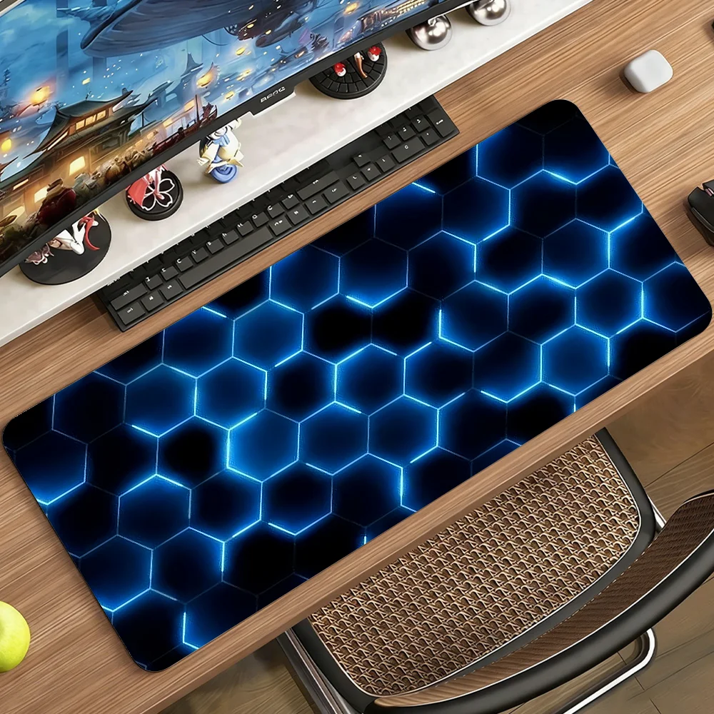 테크 스타일 육각형 패턴 마우스 패드 미끄럼 방지 잠금 - Tech Accessories For Laptop 리뷰 및 가격