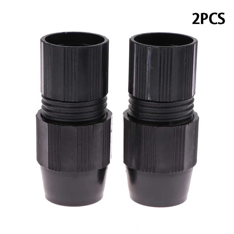 2Pcs Plastic Telescopic Tube Connector Dip Net Pole Telescoping Pipe Twist Clamp Fixed Lock For DIY CFK,Carbon Fiber Tube