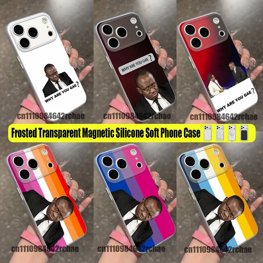 

For Why Are You Gae Uganda lgbt Phone Case iPhone 13,16,11,15,12,17,14,Pro,Max,Plus,E,Air,Mini Wireless Charge Magnetic Clear