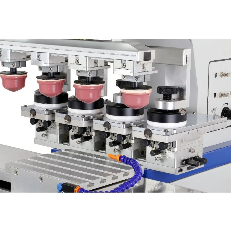 Shuttle oil basin oil cup pad printing machine, pad printing machine multi-color automatic shuttle