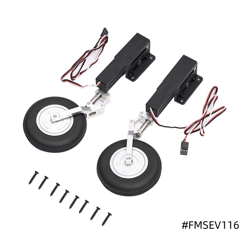 FMS 90mm Avanti EDF Ducted Fan Jet Parts Retract Landing Gear Set System Motor ESC Servo Cowl RC Airplane Model Plane Spare